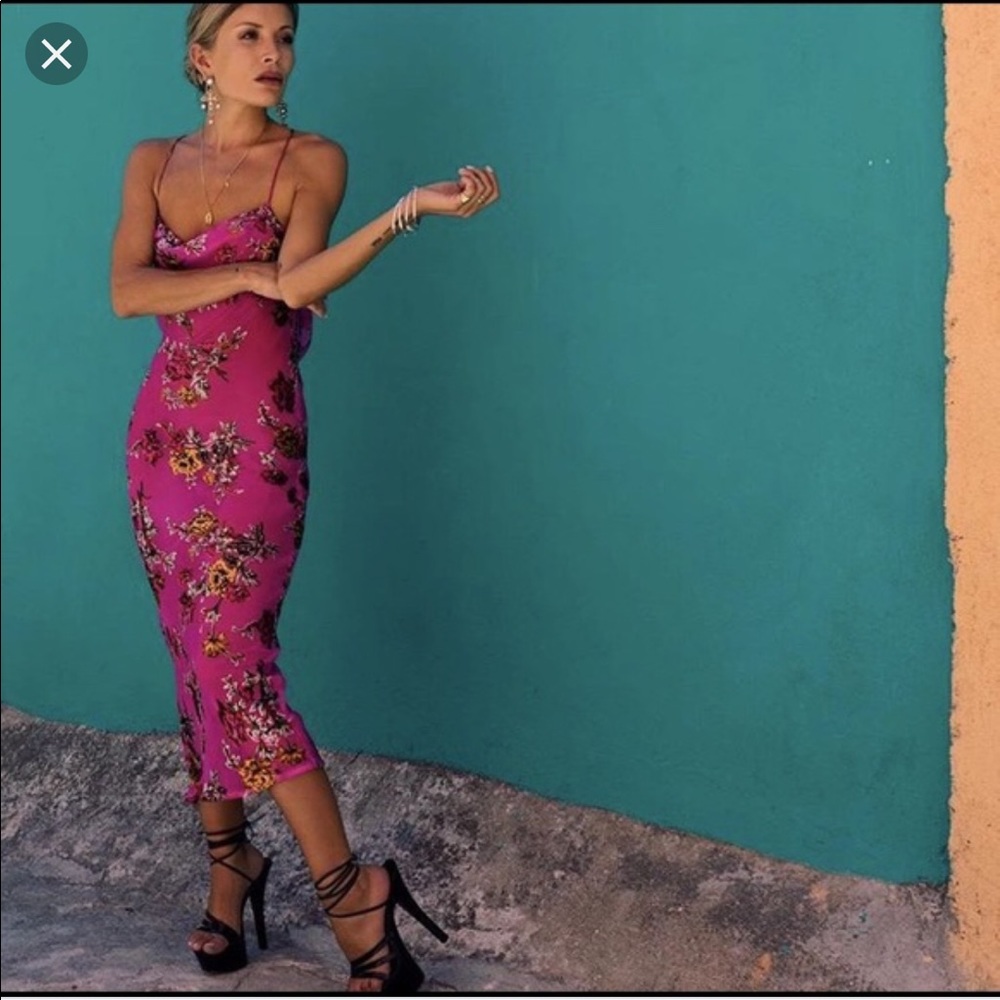 Rat and Boa Kiki slip dress